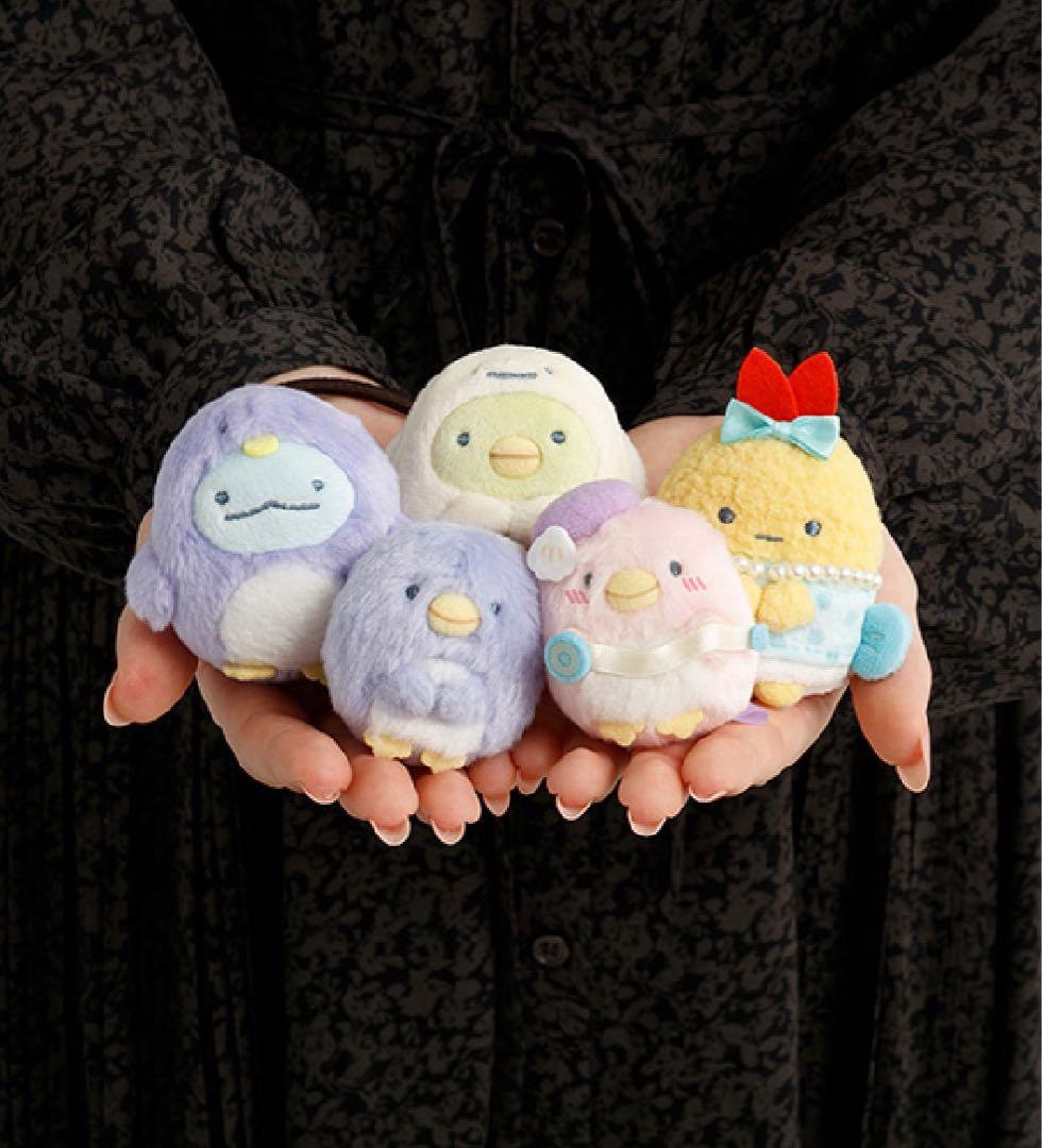 すみっコぐらし 受注 てのりぬいぐるみセット ぺんぎんラグーン