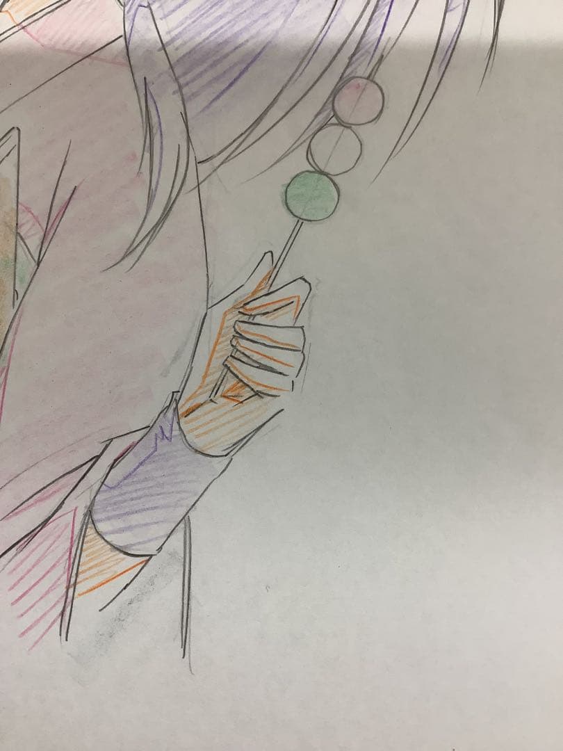 異世界はスマートフォンとともに 原画 ラフ画2枚