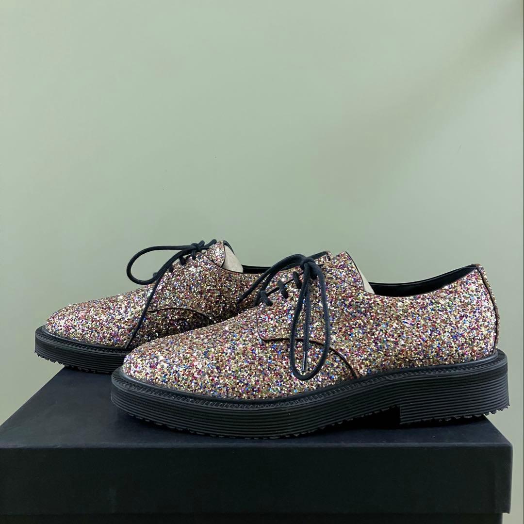 〓GIUSEPPE ZANOTTI×PEACEMINUSONE〓 グリッター 靴