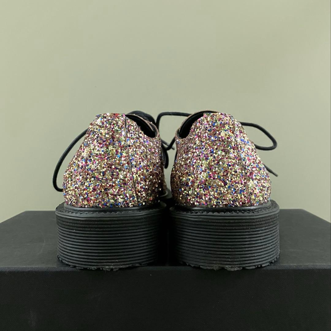 〓GIUSEPPE ZANOTTI×PEACEMINUSONE〓 グリッター 靴