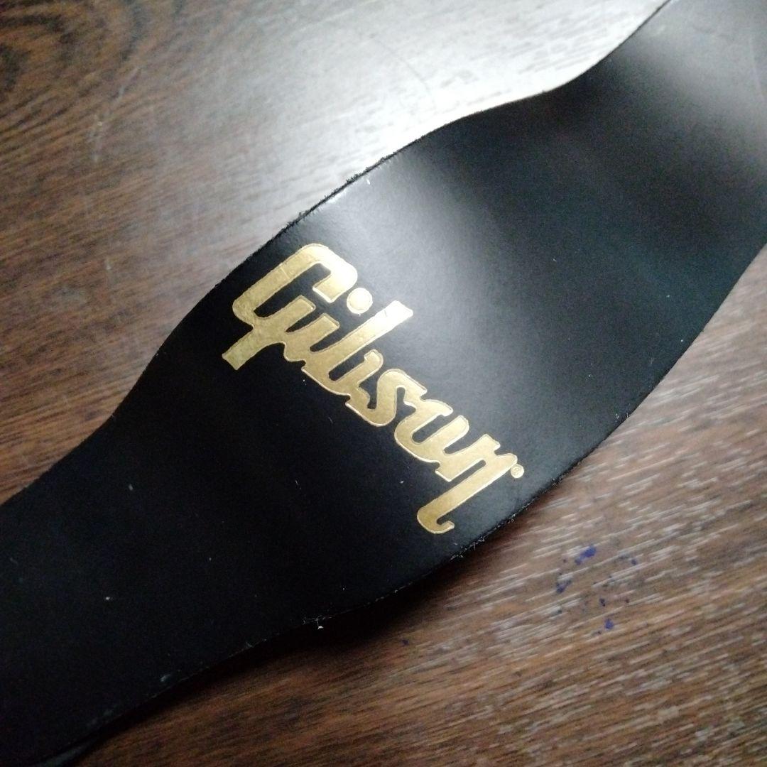 Gibson 純正ストラップ 黒 ギブソン ブラック