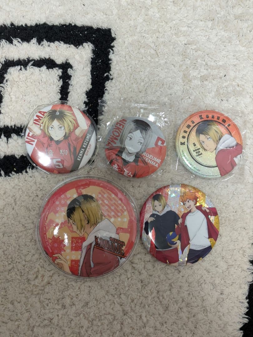 ハイキュー缶バッチまとめ売り
