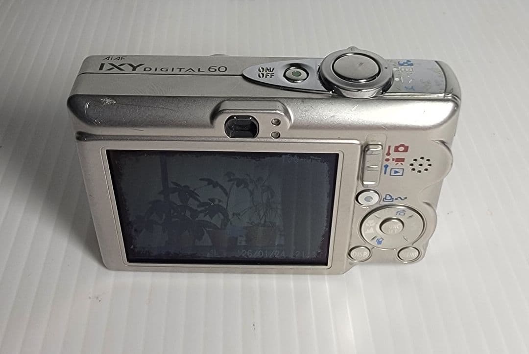 動作品！CanonIXYDigital60