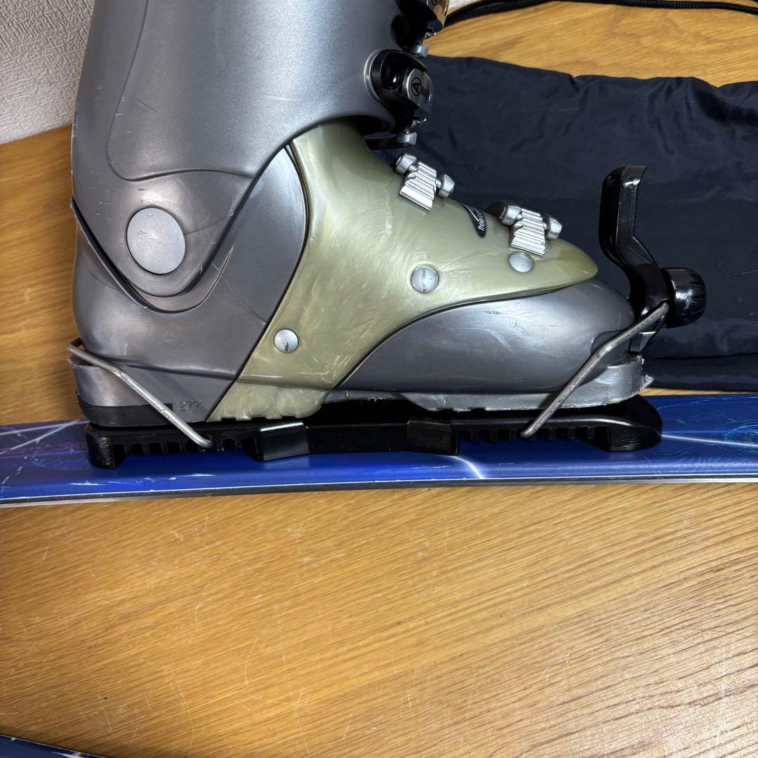 レディース　メンズ　ショートスキー　ファンスキーセット　22.5㎝-23㎝