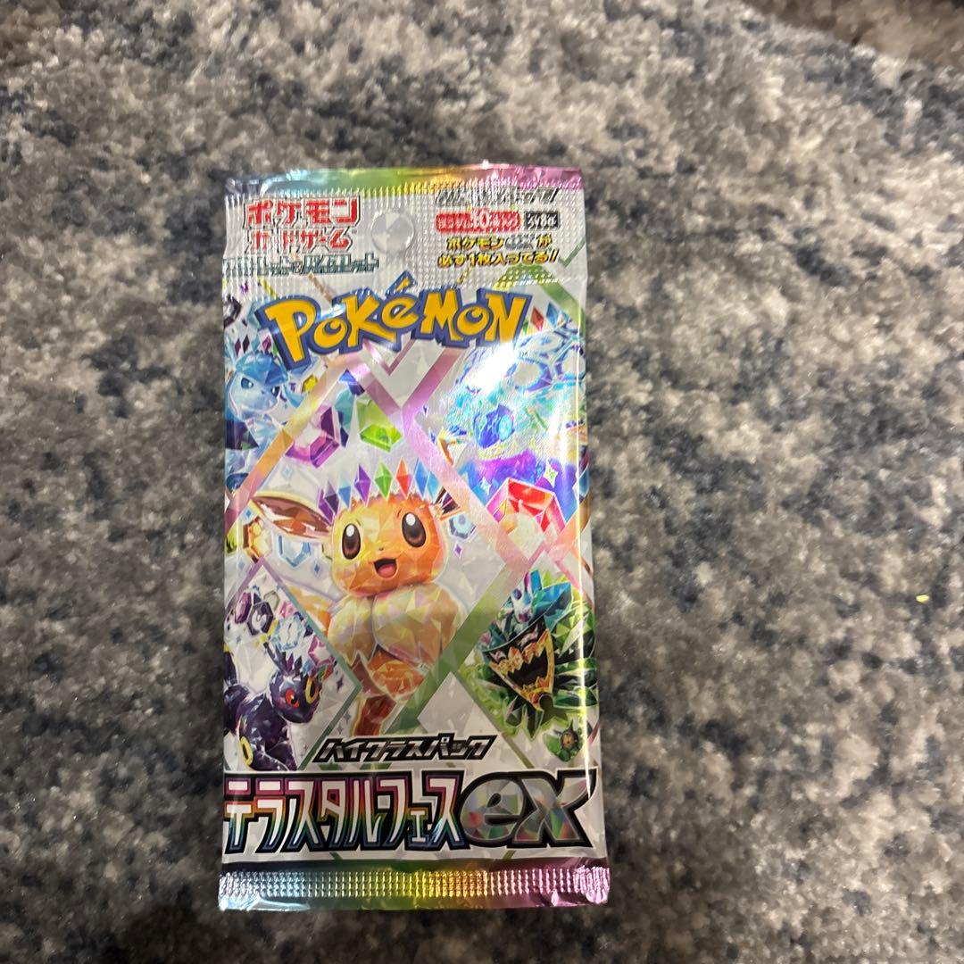 ポケモンカードゲーム　テラスタルフェスex　バラパック　9パック