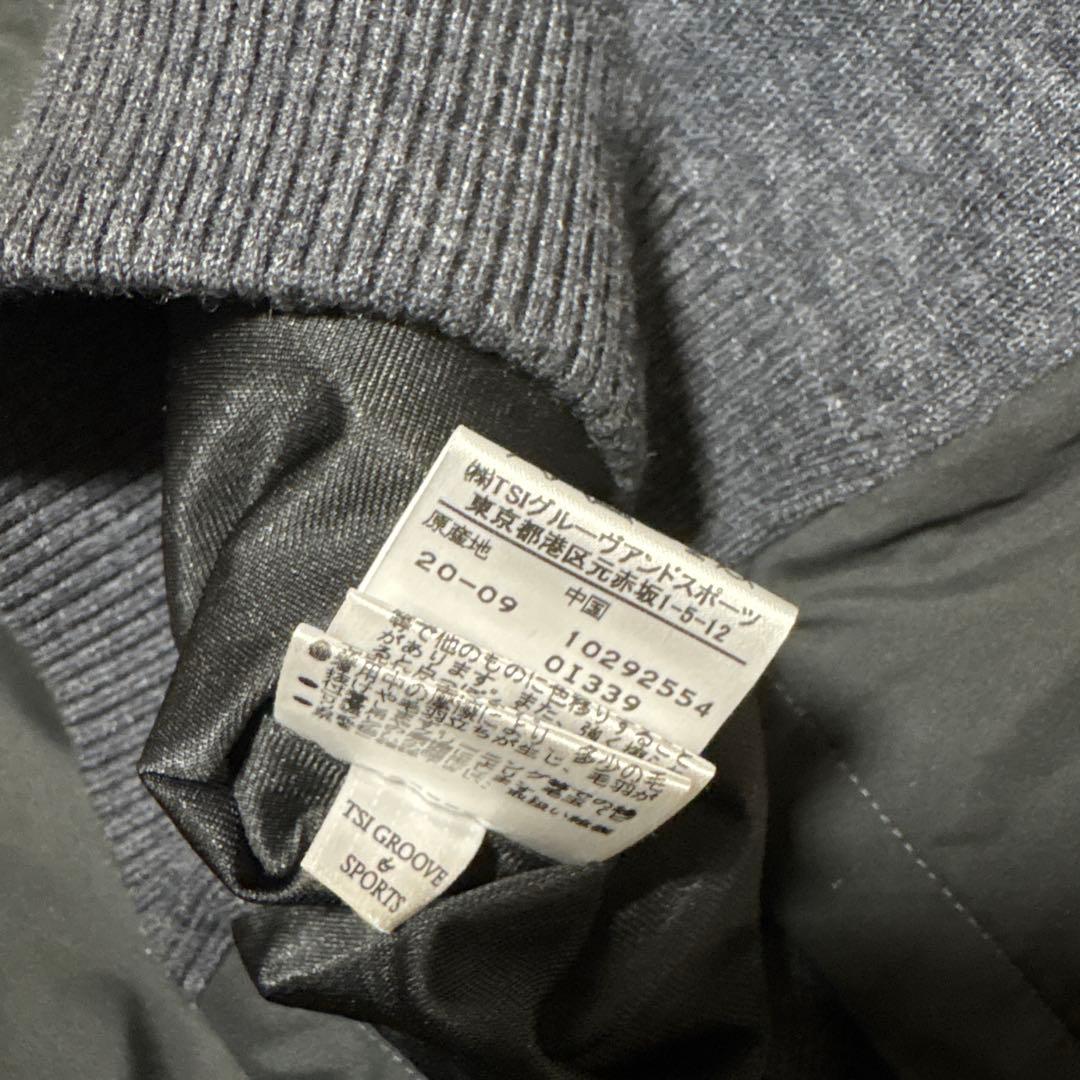 マスターバニー★毛80%混★ストレッチジップジャケット【メンズ サイズ4（M）】