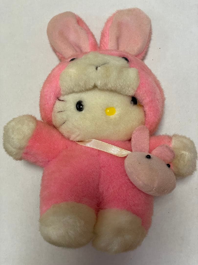 サンリオ ハローキティ うさぎ 着ぐるみ ぬいぐるみ 平成レトロ
