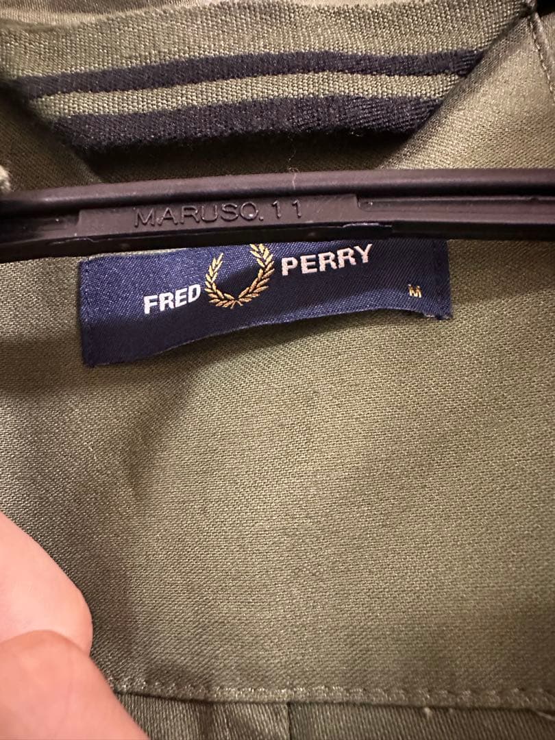 Fred Perry オリーブグリーン モッズコート
