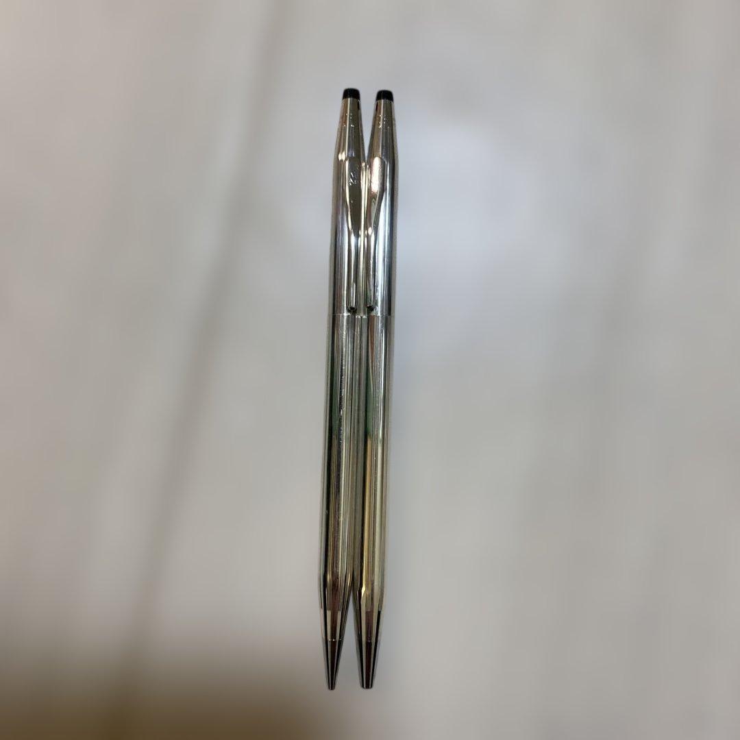 CROSS クロス スターリングシルバー ボールペン シャーペン セット