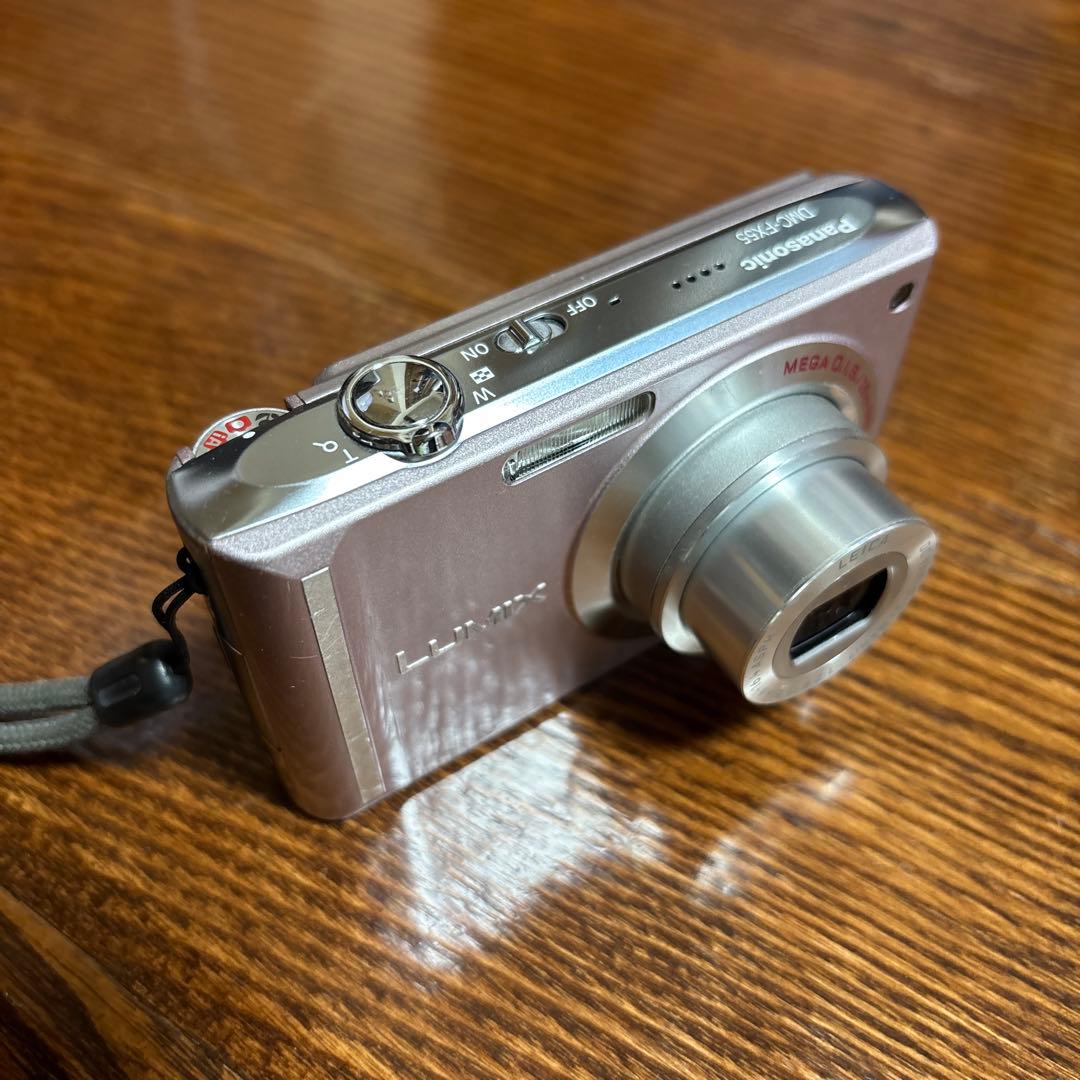 パナソニック ルミックス DMC-FX55 ピンク 取扱説明書あり