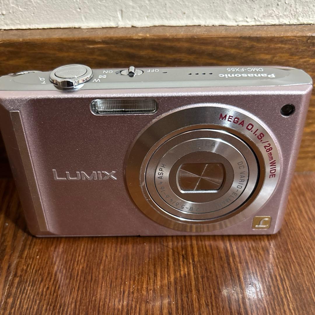 パナソニック ルミックス DMC-FX55 ピンク 取扱説明書あり
