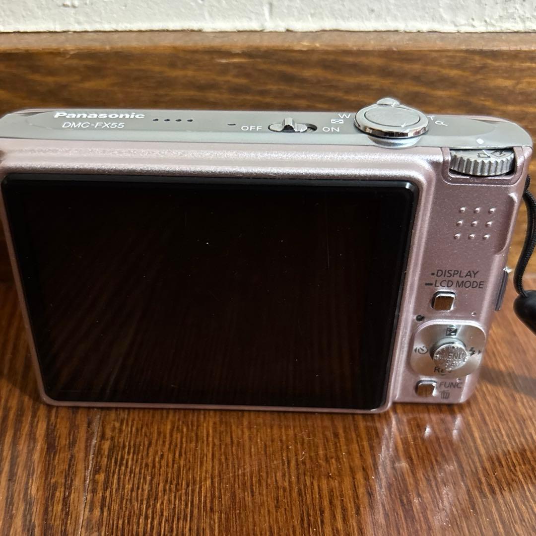 パナソニック ルミックス DMC-FX55 ピンク 取扱説明書あり
