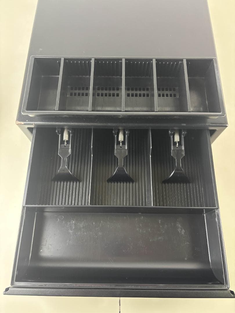 EPSON　エプソン TM-m30 レシートプリンター　＆　鍵付キャッシュドロア