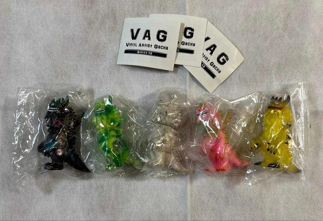 VAG SERIES 12 rangeas ランジアス 5種セット ガチャガチャ