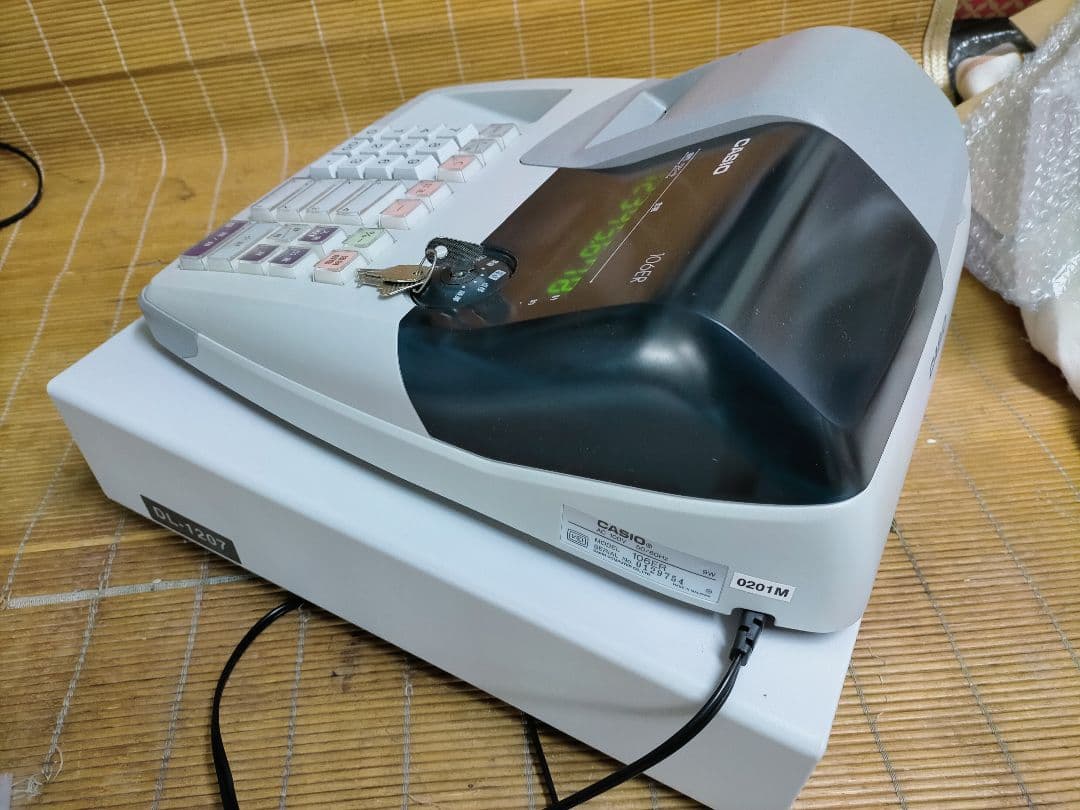 カシオレジスター　106ER　簡単便利特殊　送料込　811122