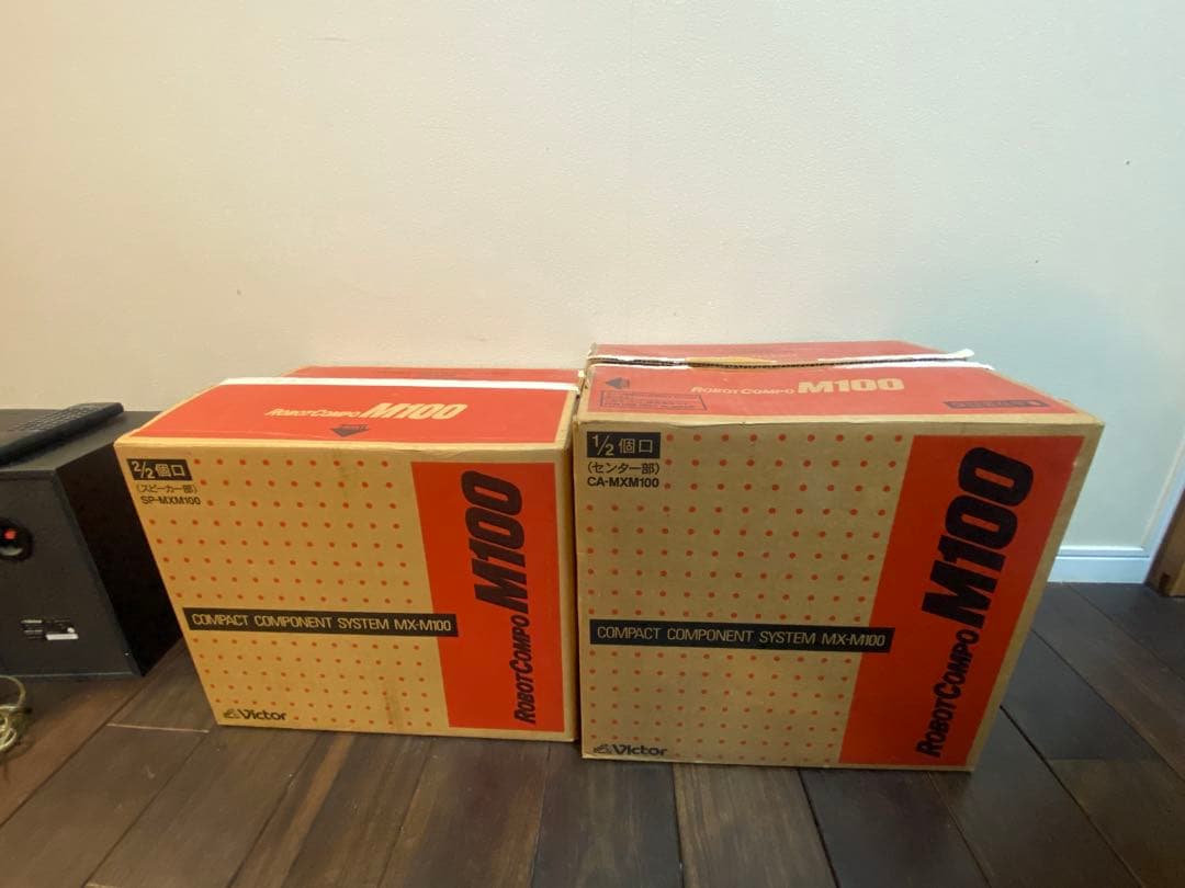 Victor ミニコンポ CDプレーヤー・カセットデッキ