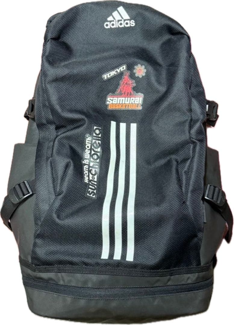 東京サムライ　tokyosamurai バスケ　リュック　adidas 黒