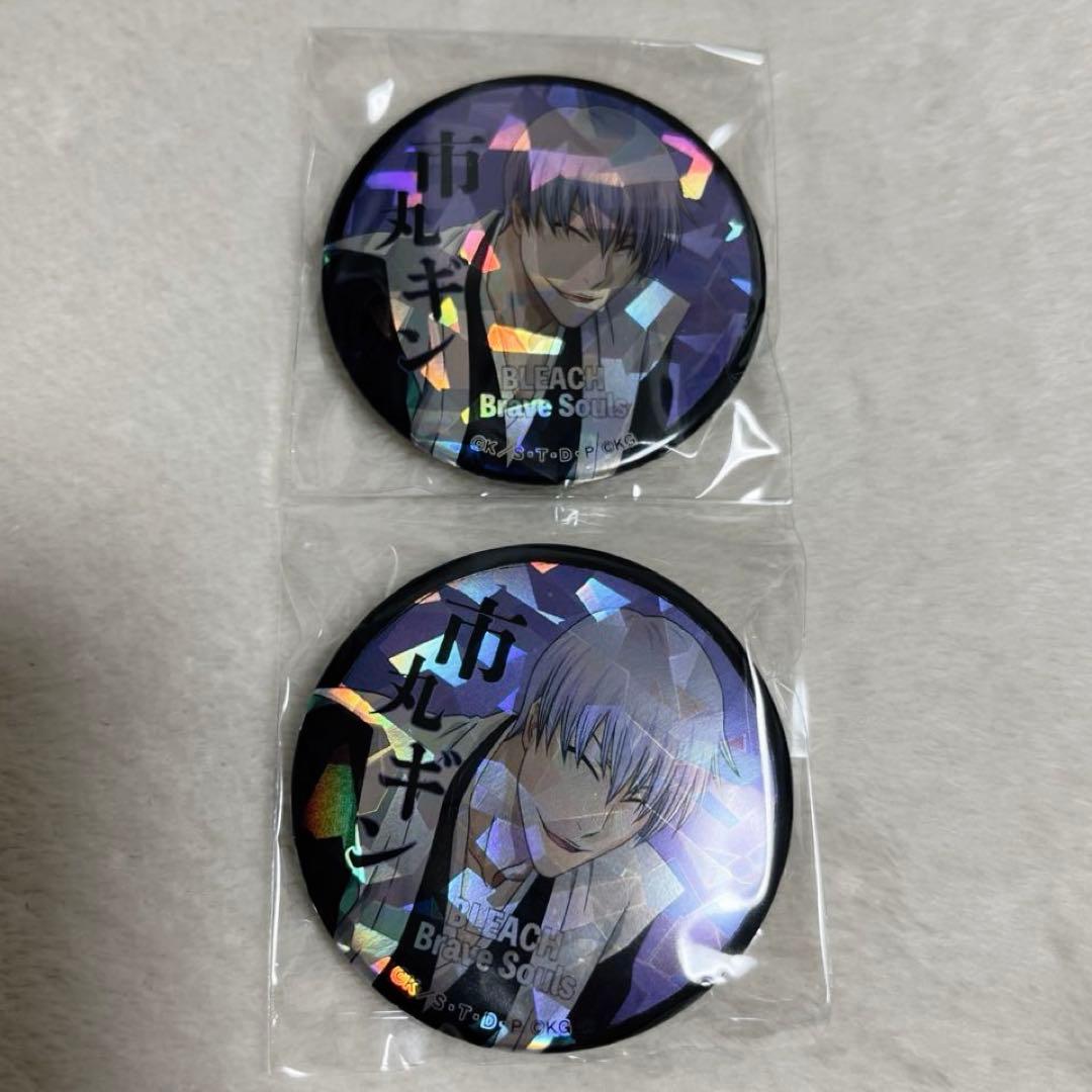 BLEACH Brave Souls OIOI ホログラム缶バッジ 市丸ギン