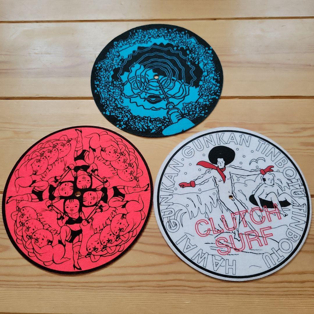 レコード　フェルトターンテーブル　CLUTCH