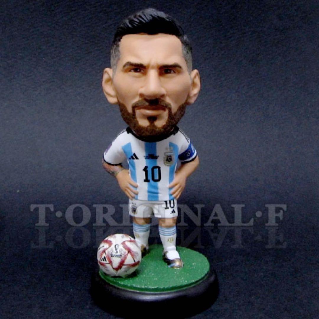 【オリジナルフィギュア】検) メッシ ワールドカップ2022 優勝&MVPver