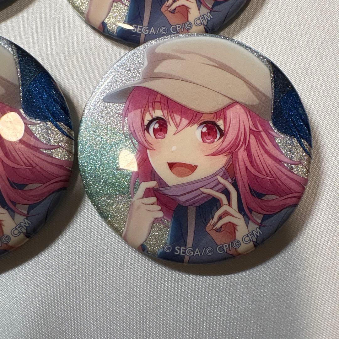 C プロセカ グリッター缶バッジ 33C 桃井愛莉 46個