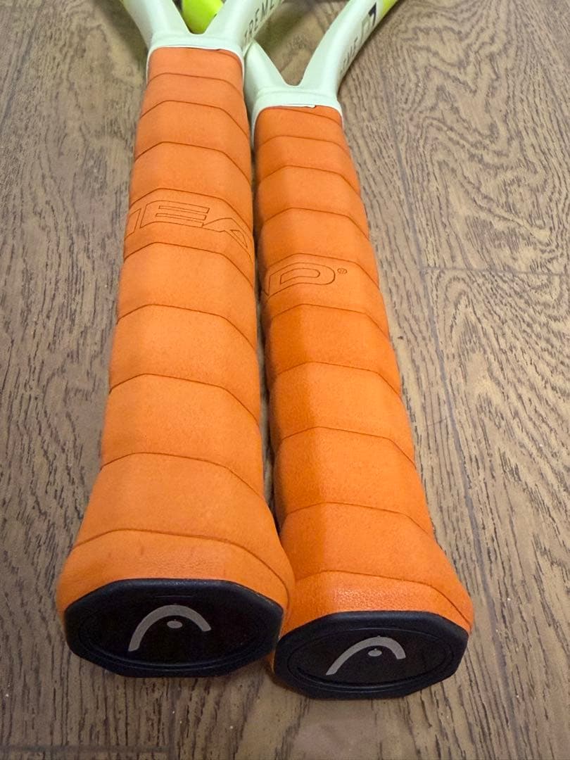 HEAD エクストリーム　プロ2本セットG3 革グリップグロメット新品￼