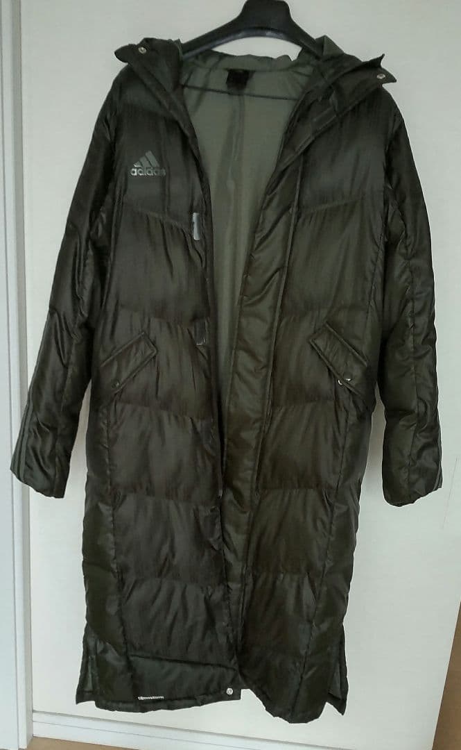 adidas アディダス ベンチコート L カーキ