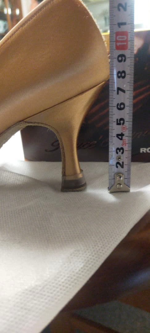 Kentdance オレンジ ハイヒール 女性用社交ダンス