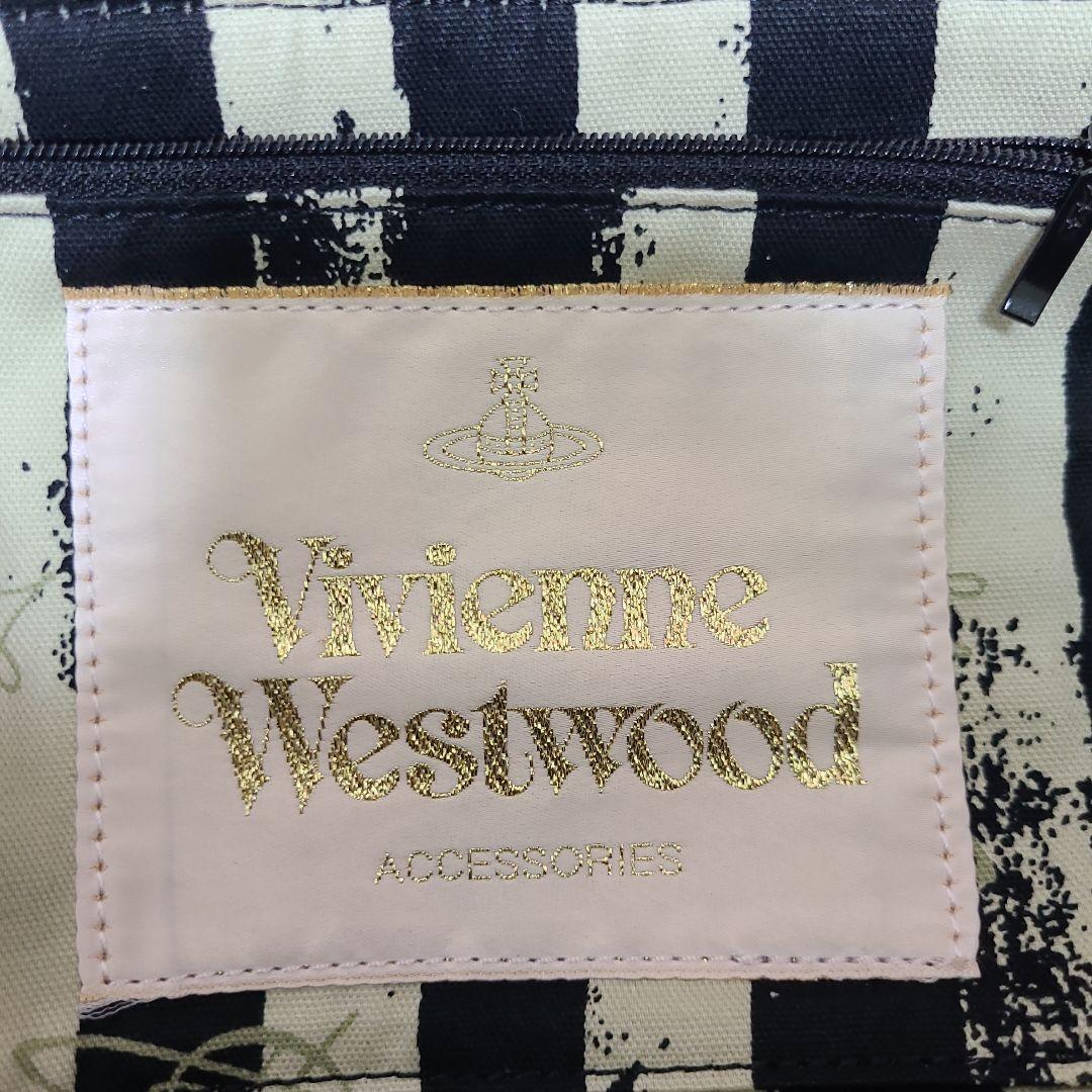 ヴィヴィアン　ショルダーバッグ　黒　キャンバス