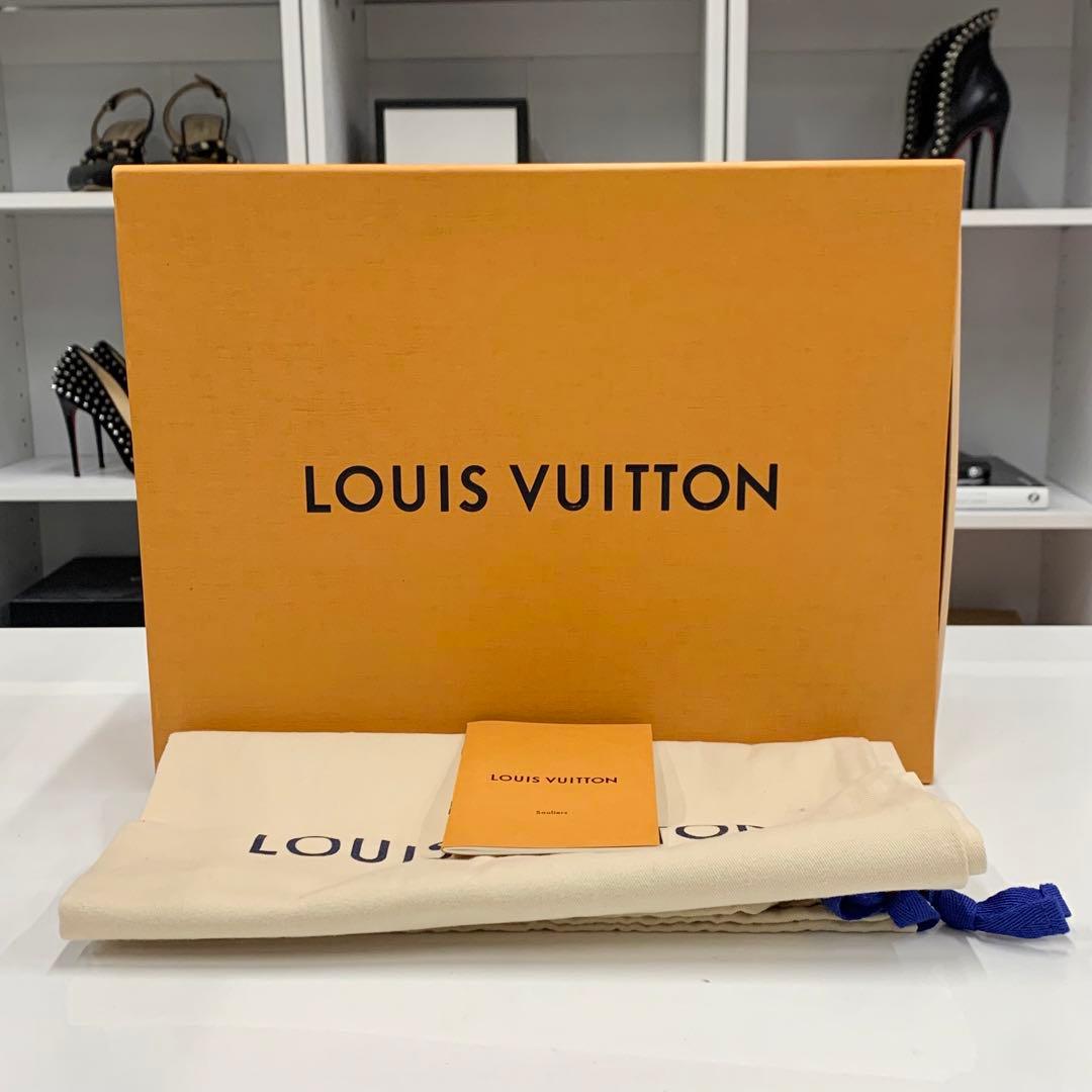 ヴィトン シルエットライン ラバー モノグラム レインブーツ ブラック