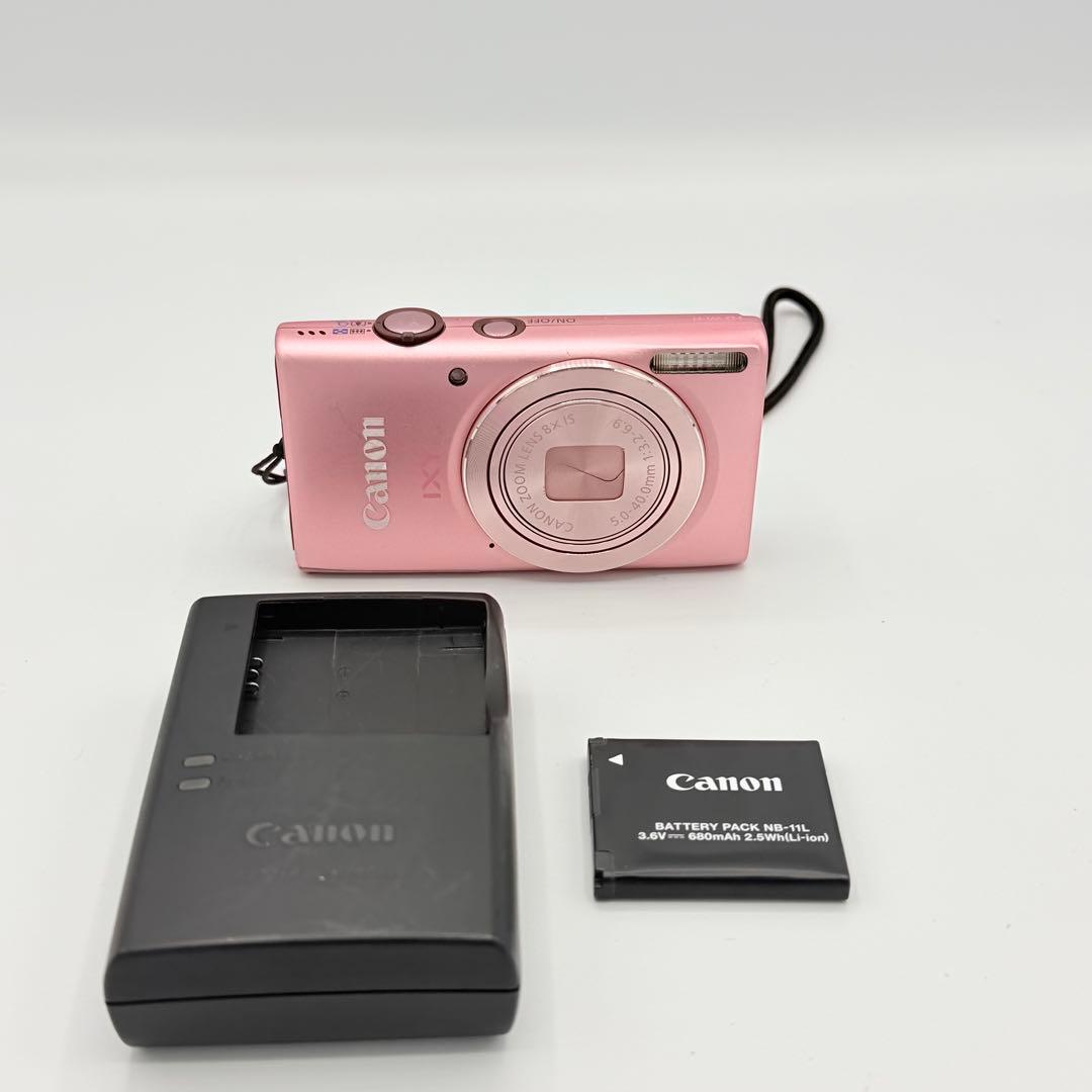 Canon ixy 100F ピンク　イクシー　デジカメ　キャノン　コンデジ