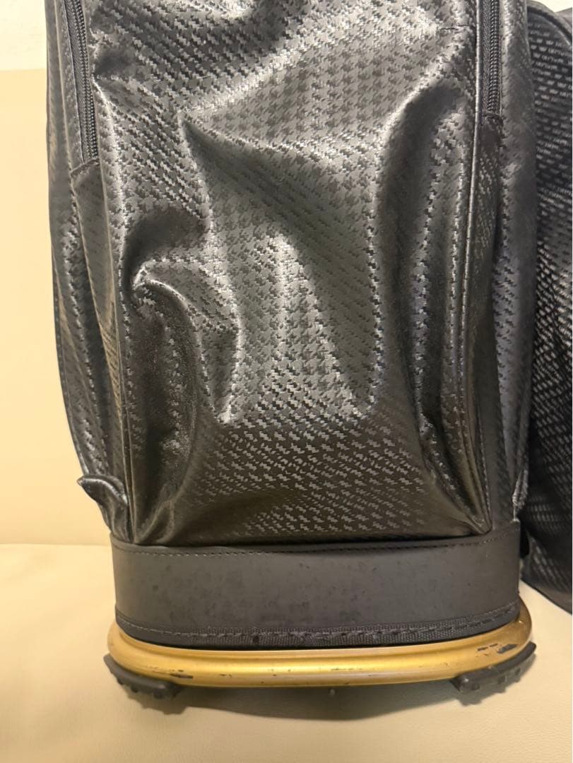 【送料込み】廃盤希少品　高級キャディバッグ マジェスティ　ブラック　ゴルフ