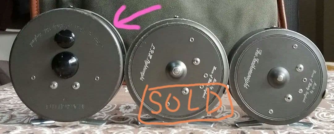 HARDY 「MARQUIS　#7 」シルバーフェイス　flyreel