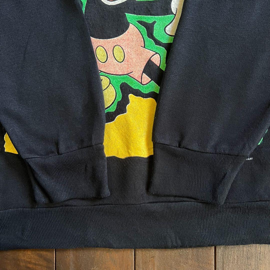 USA製！！【Disney ミッキーマウス】ヴィンテージスウェットシャツ 両面