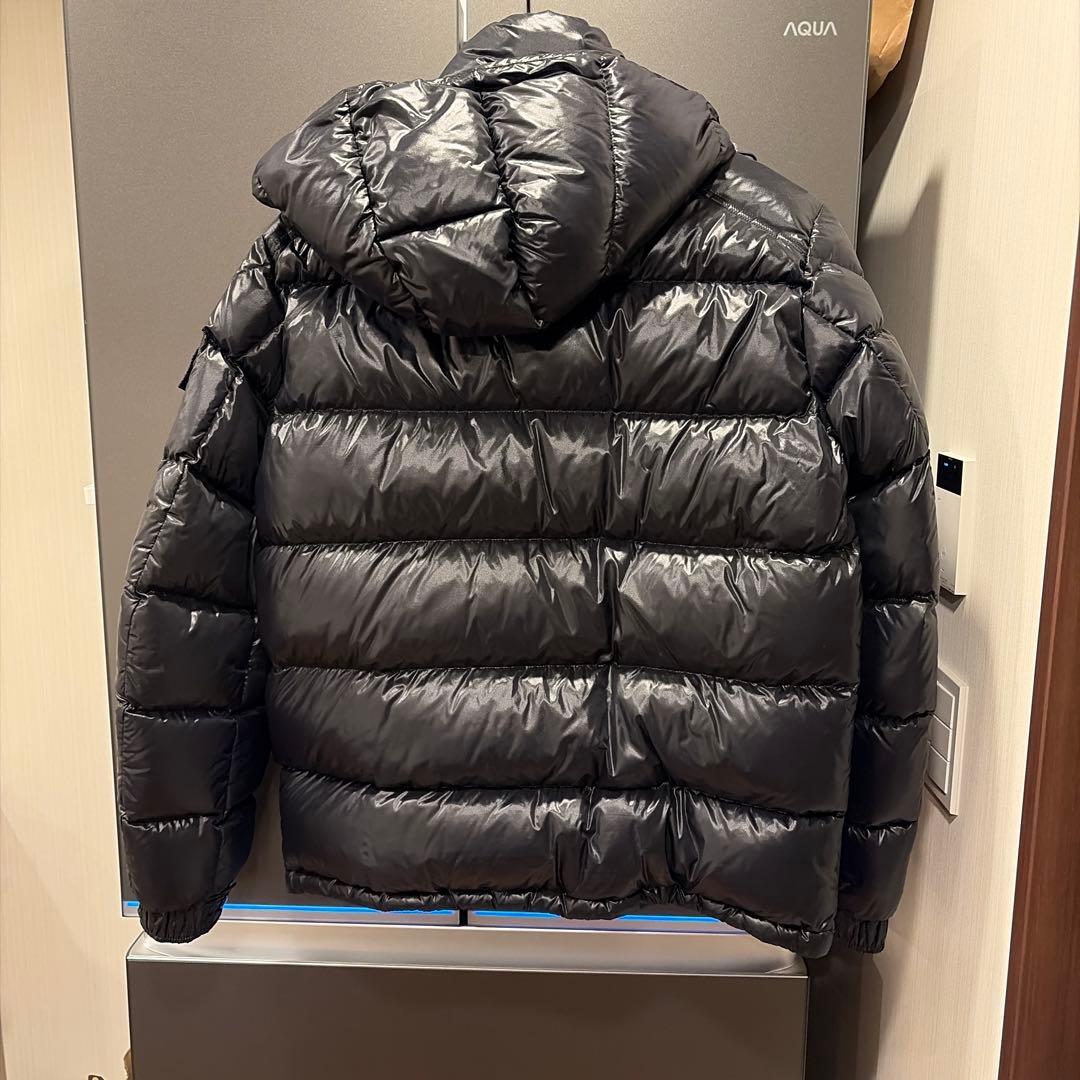 MONCLER マヤ　ブラック ダウンジャケット フード付き　サイズ3