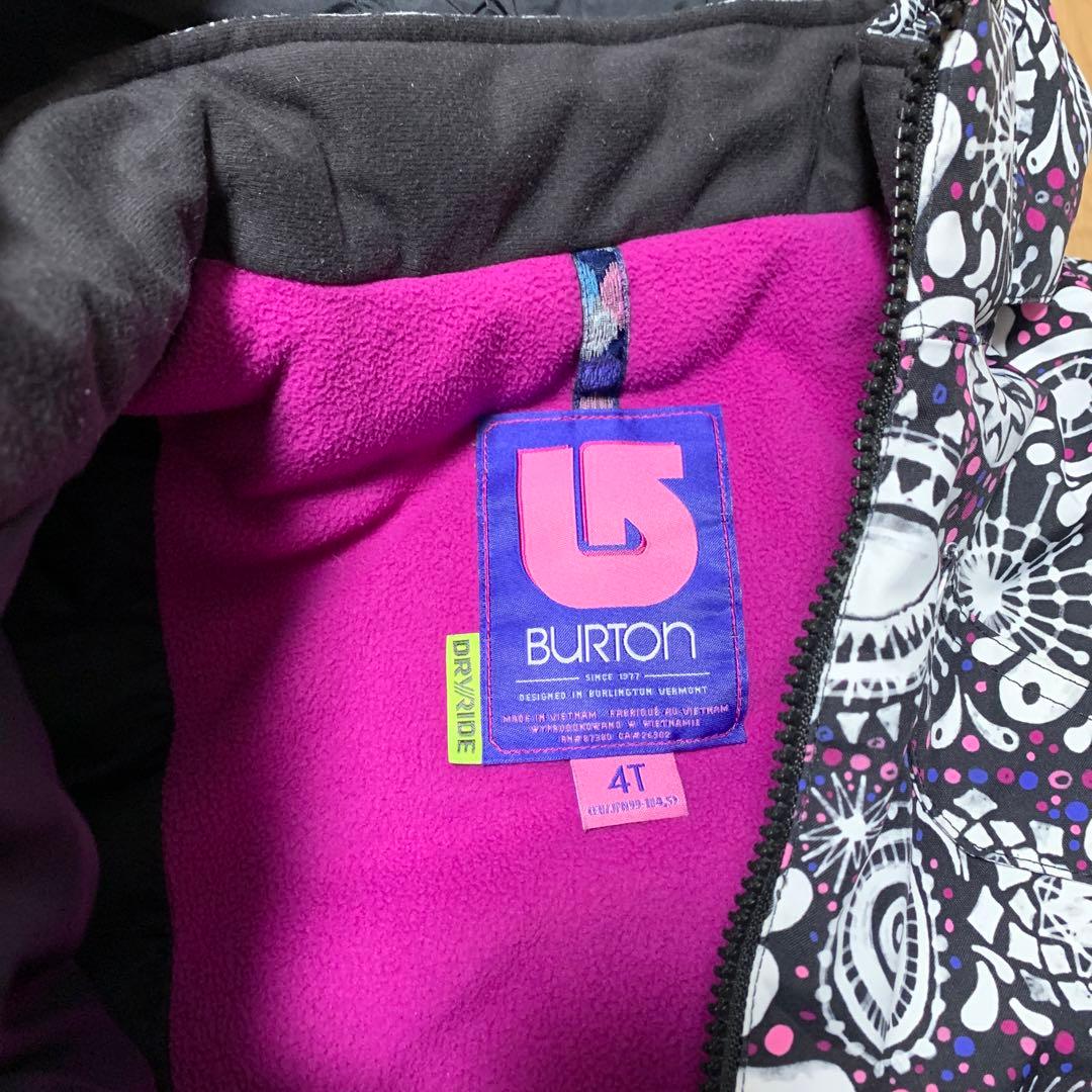 バートン　キッズ　ウエア　上下セット　4T