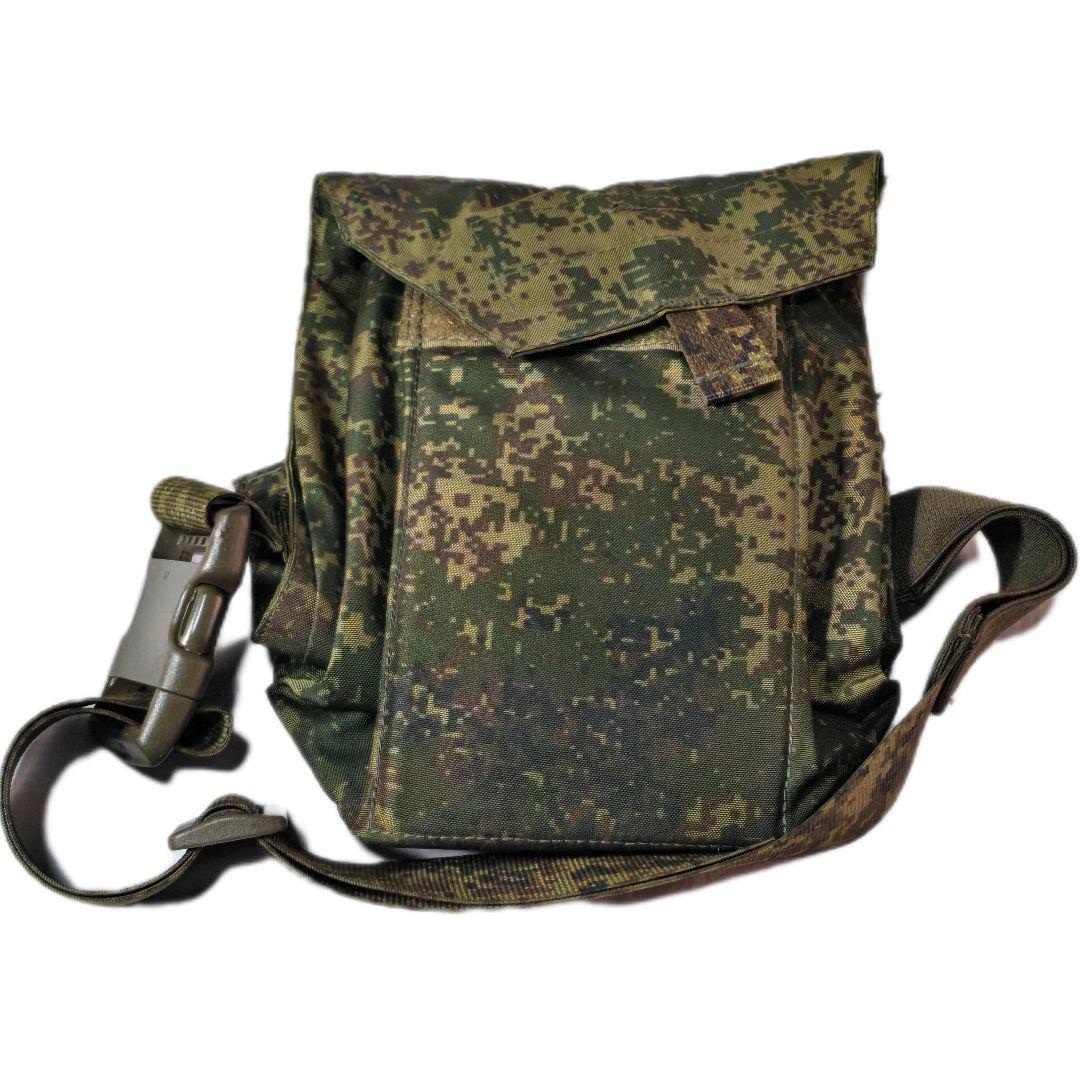 ロシア軍 実物 6sh117 第四世代 PMK-4 ガスマスクポーチ デジフロ