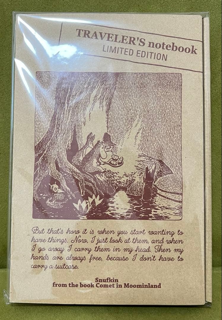 【新品未開封】ムーミン 限定版 トラベラーズノート2024 MOOMIN 彗星