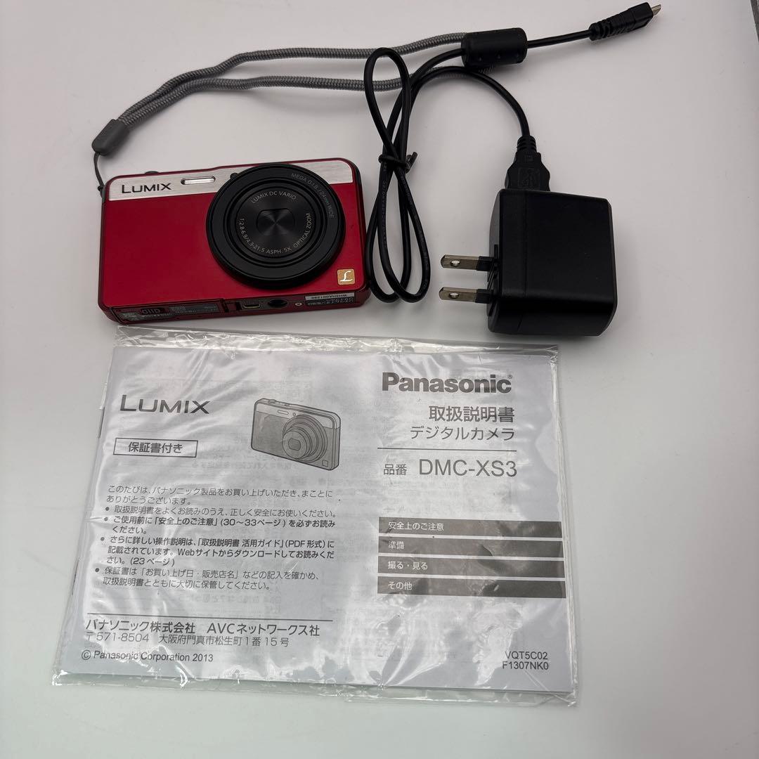 Panasonic LUMIX DMCーXS3 バッテリー デジカメsdカード