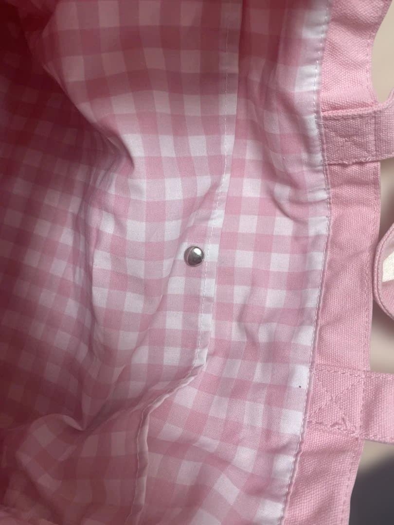 マイメロディぬいぐるみフェイスバッグ大きめトートバッグ