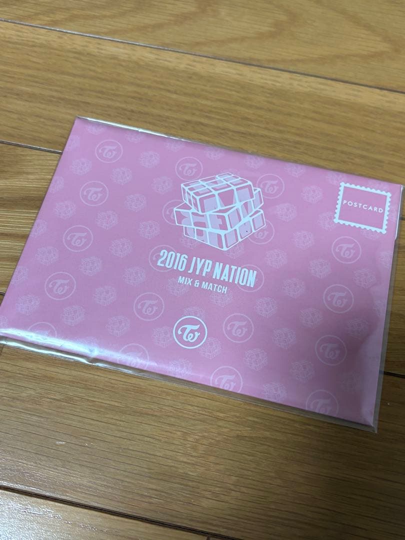 日本デビュー前　TWICE 2016 JYPNATION ポストカード