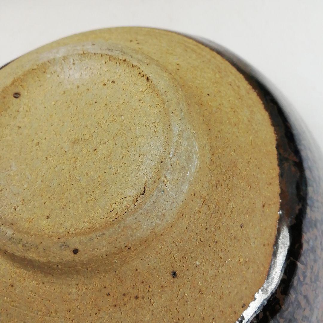 Ｗ２２３　茶碗　『古瀬戸焼』『十三代　山口小左エ門 作』　共箱　抹茶碗　茶道具