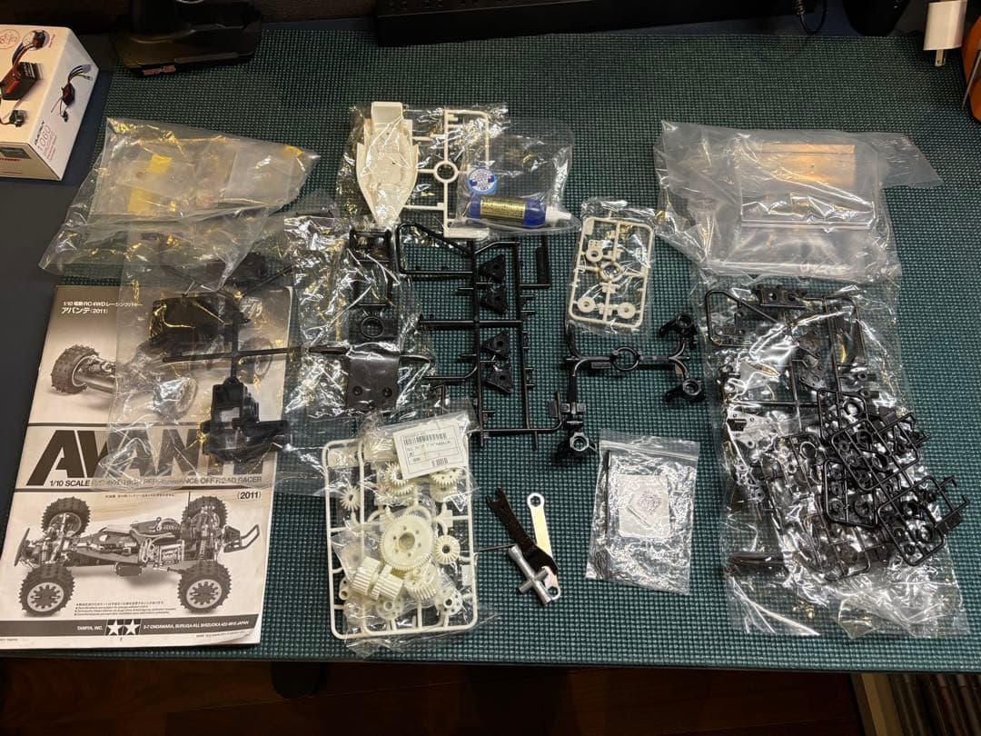 タミヤ アバンテ2011 フルセット MT-5 PGS-CX2