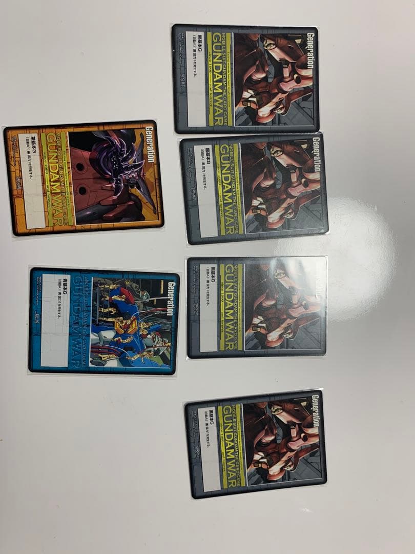 ガンダムtcg ガンダムウォー　十字勲章　まとめ