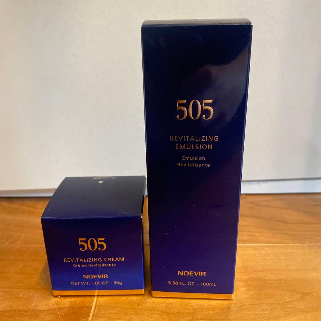 ノエビア505 薬用ミルクローション と薬用クリーム