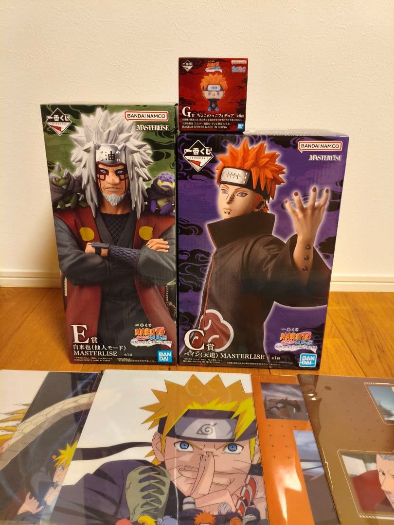 新品未開封　一番くじ ナルト　仙人モード　NARUTO　自来也　ペイン