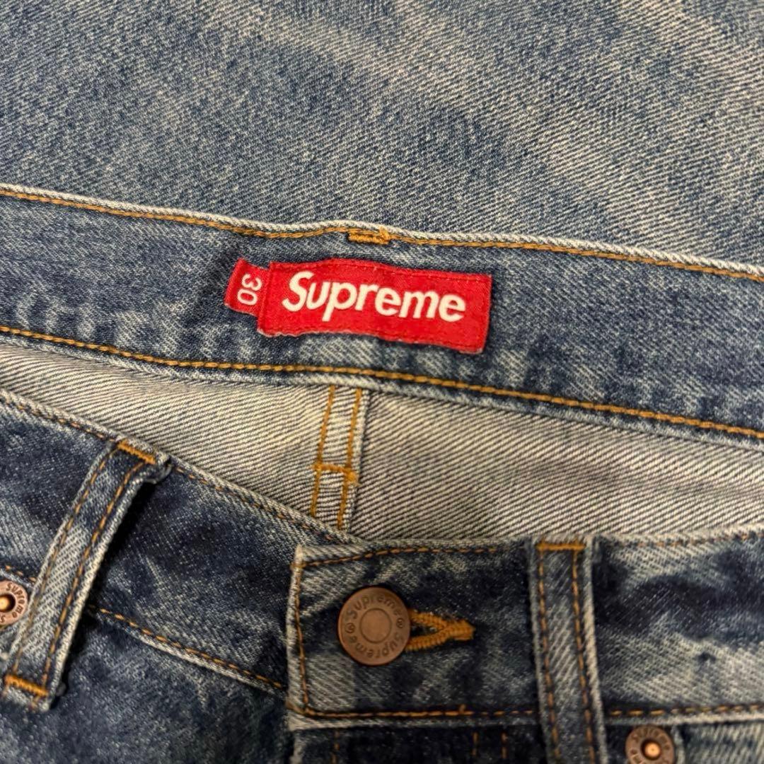 パンツ Supreme Distressed Loose Selvedge Jean