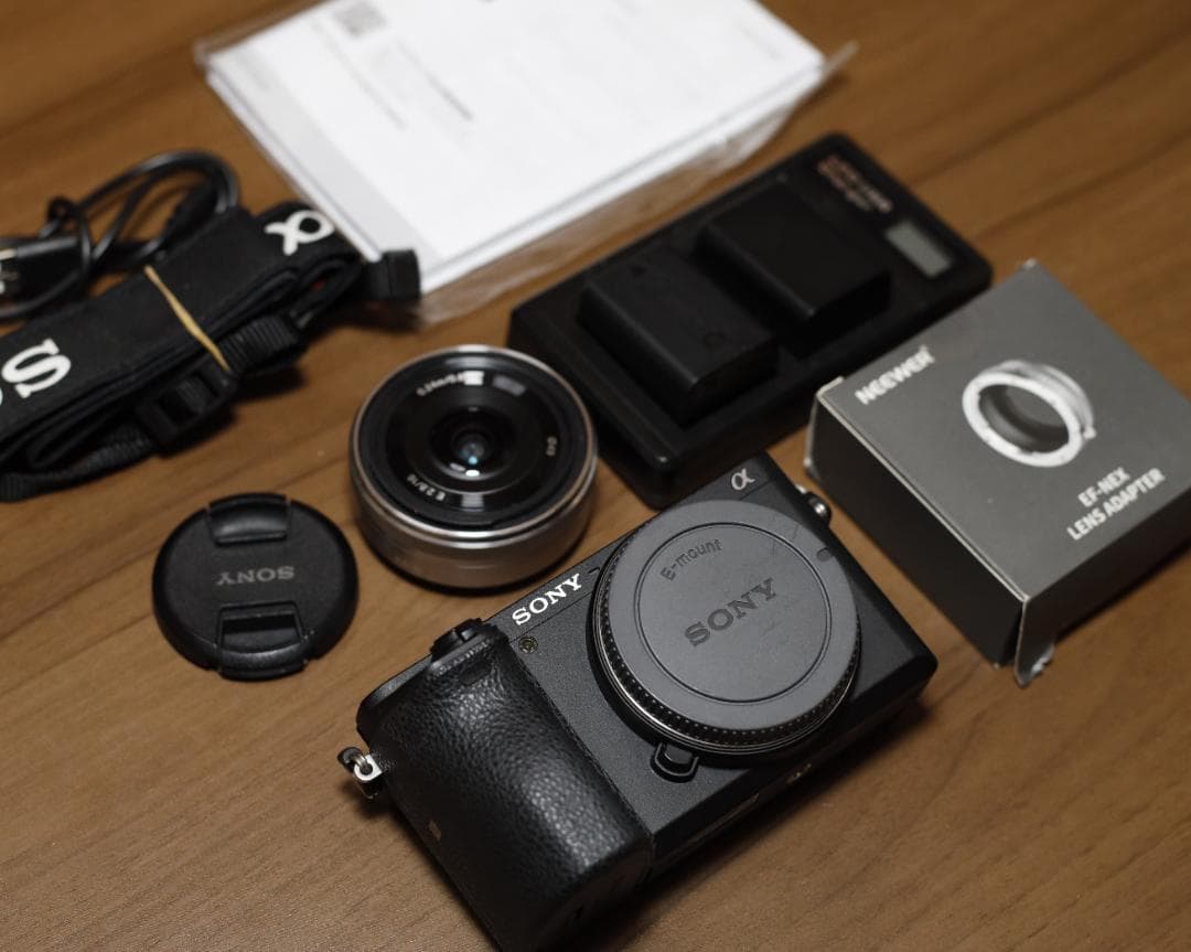 SONY α6500 ミラーレス一 Sony 16mm f2.8 EF- NEX