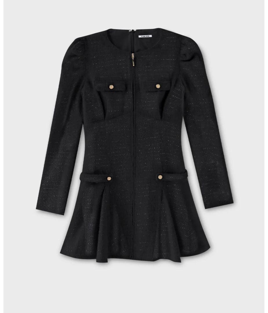 ワンピース mmeeme Zip puff mini onepiece