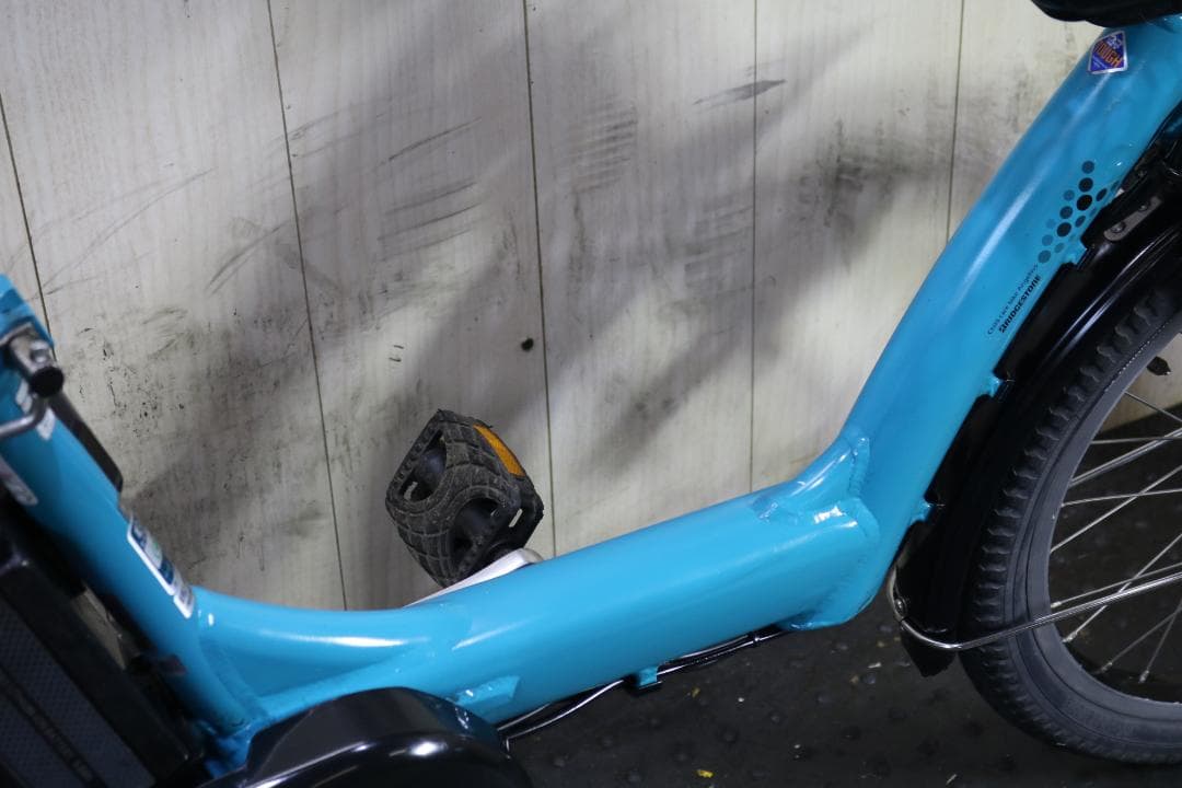 ブリヂストンアンジェリーノプティットe A20L26 8.7AH 3段 青色